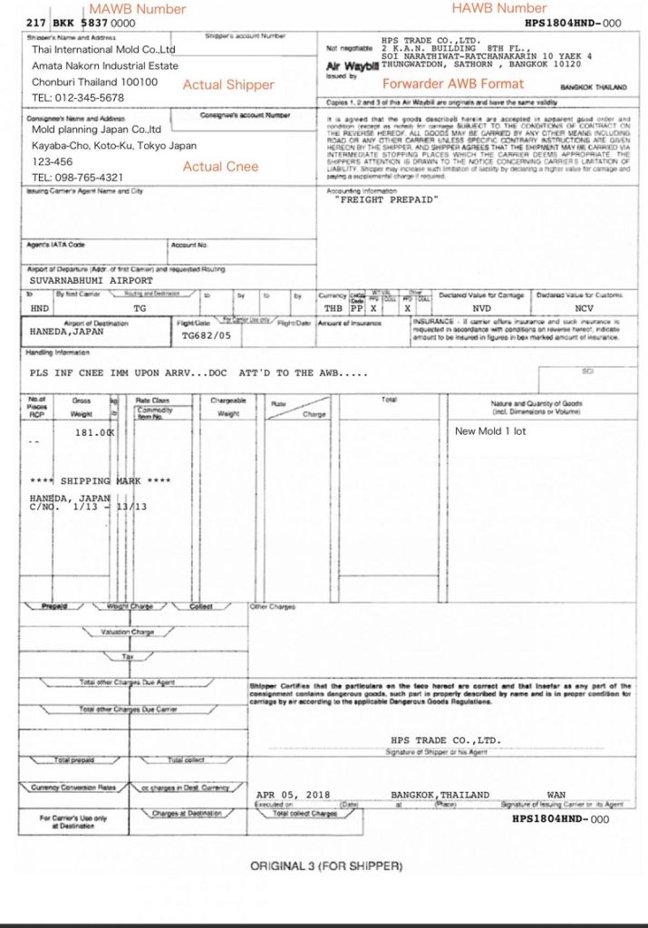 AWB(Air Waybill)について解説！航空輸送の貿易で使われる書類の意味や見方を詳しく説明します。 ｜ 【フォワーダー大学 】国際物流 ...