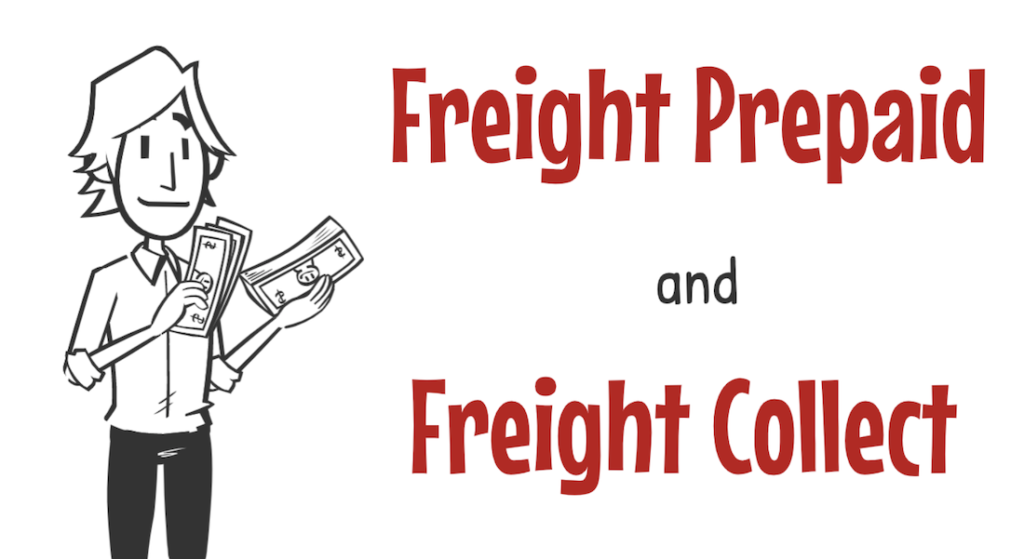 ความแตกต่างระหว่าง Freight Prepaid และ Freight Collect