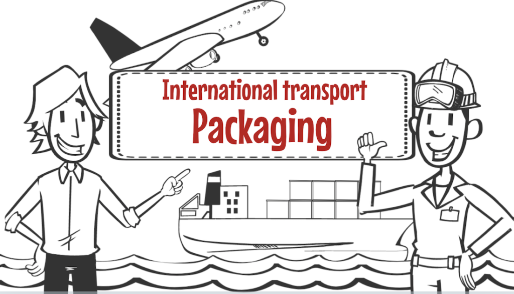การบรรจุหีบห่อสำหรับการขนส่งสินค้าระหว่างประเทศ