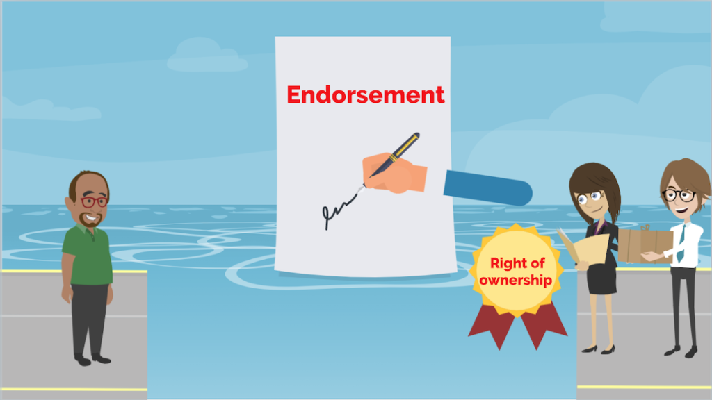 About Endorsement Of B/L ｜ 【フォワーダー大学 】国際物流学科 タイキャンパス