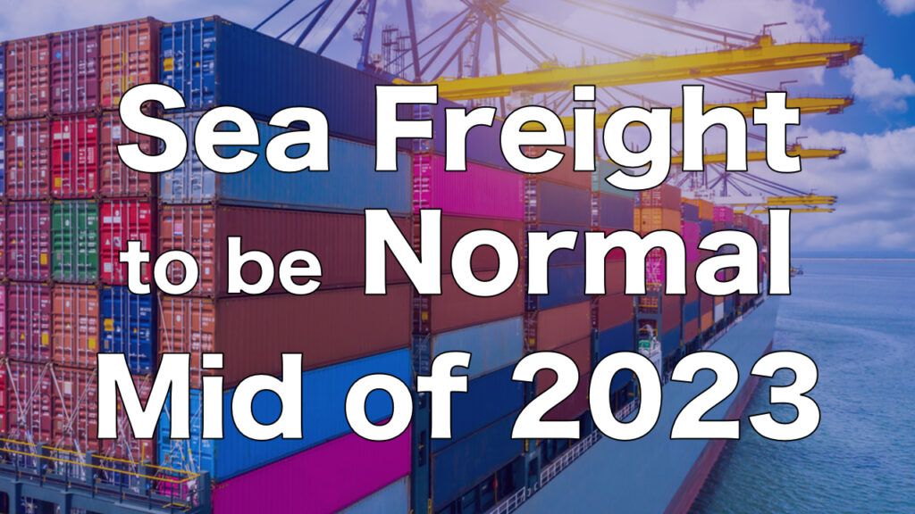Research Firm Analyzes! Normalization of ocean container freight rates, 18 months minimum, until mid-2023!