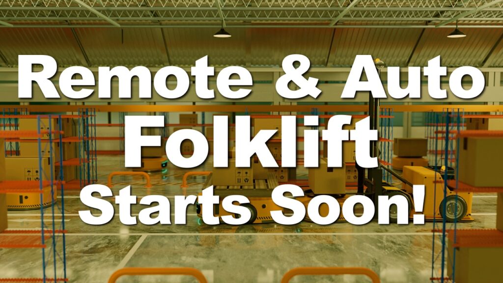 Remote-Operated Forklifts to be Introduced in North America! Digitalization is Key to Solving Labour Shortage.
