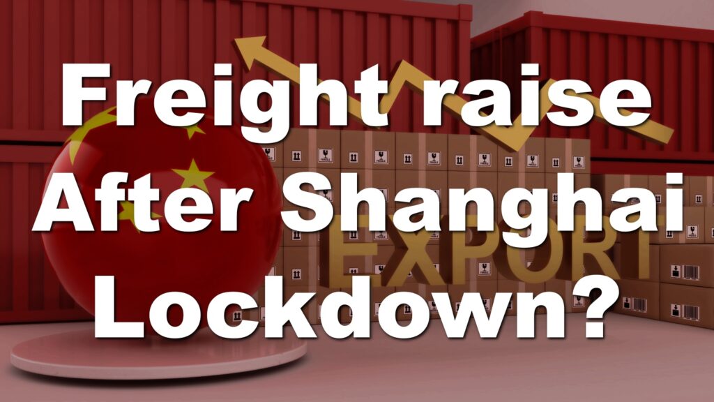 Freight Rates to Soar with Shanghai Lockdown Lifted in June? Will the World’s Largest Port Operation Cause a Resurgence of Space Shortages?